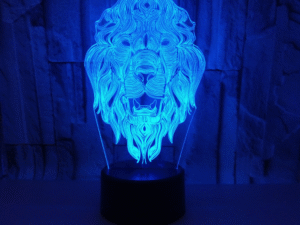 Colorful Touch 3D Vision LED Night Light