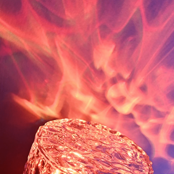 Crystal Lamp Water Ripple Projector Night Light Decoration Home Houses Bedroom Aesthetic - Image 2