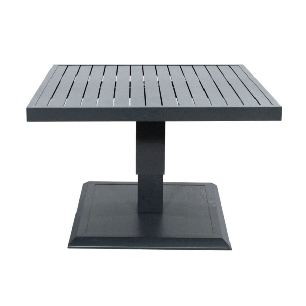 Amalfi 4-Seater Dining Set Charcoal & Grey - Image 6