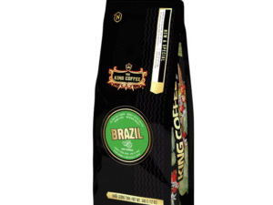 KING COFFEE Brazil Whole Bean Coffee 340g (E/V)